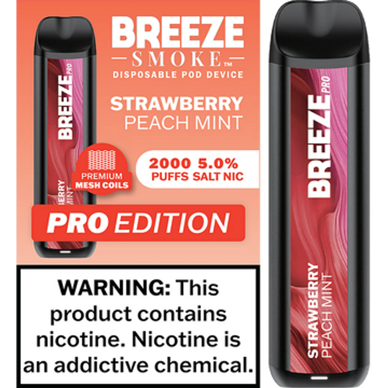 BREEZE SMOKE PRO EDITION 2000PUFFS