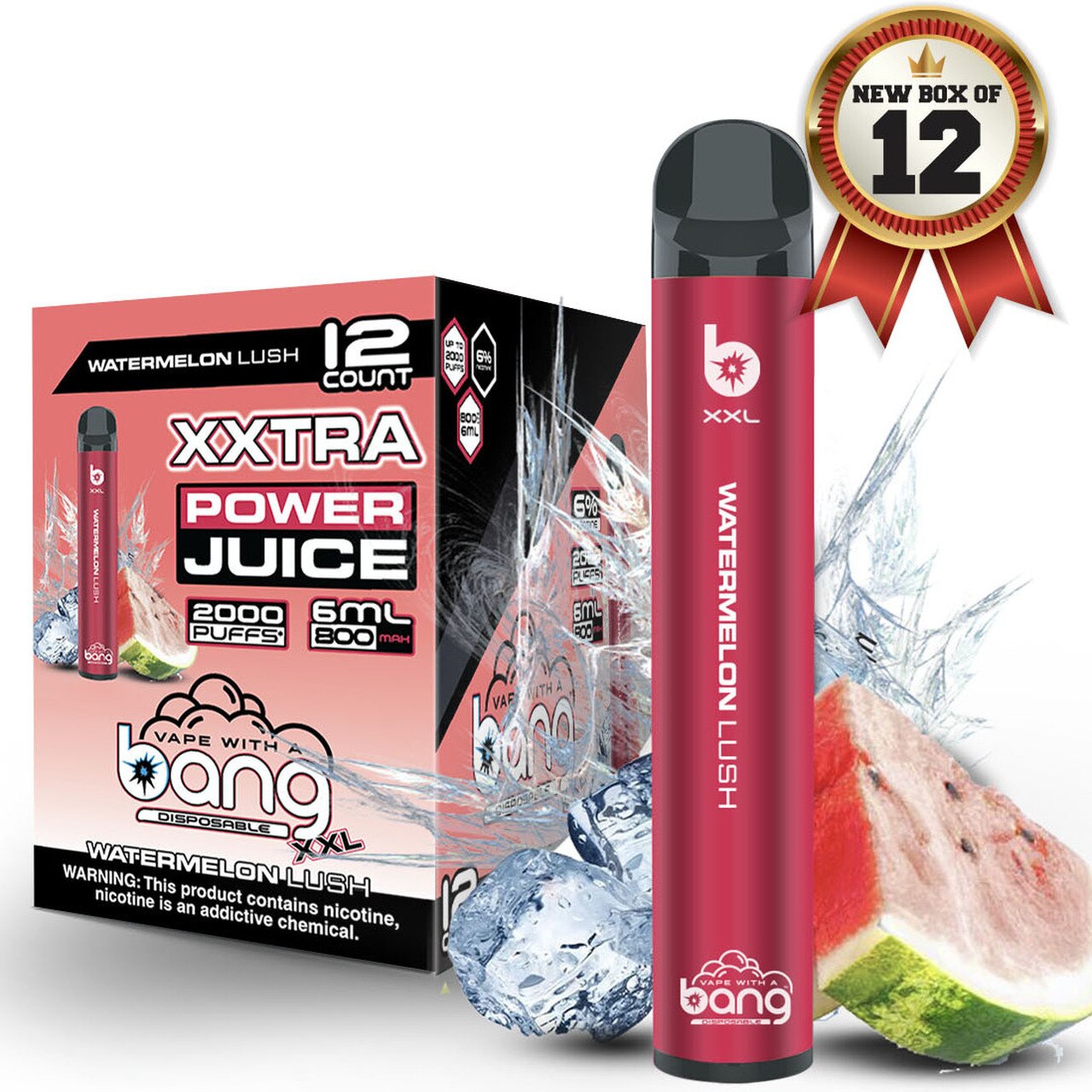BANG XXL DISPOSABLE VAPE DEVICE