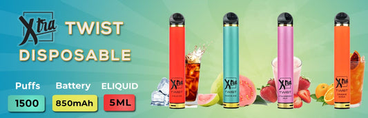 XTRA TWIST DISPOSABLE VAPE DEVICE