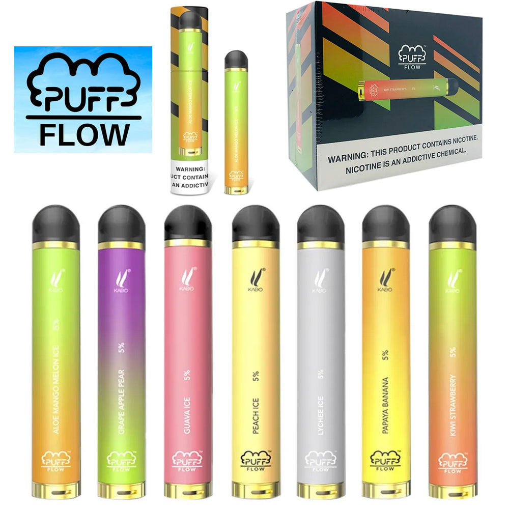 PUFF FLOW DISPOSABLE VAPE DEVICE