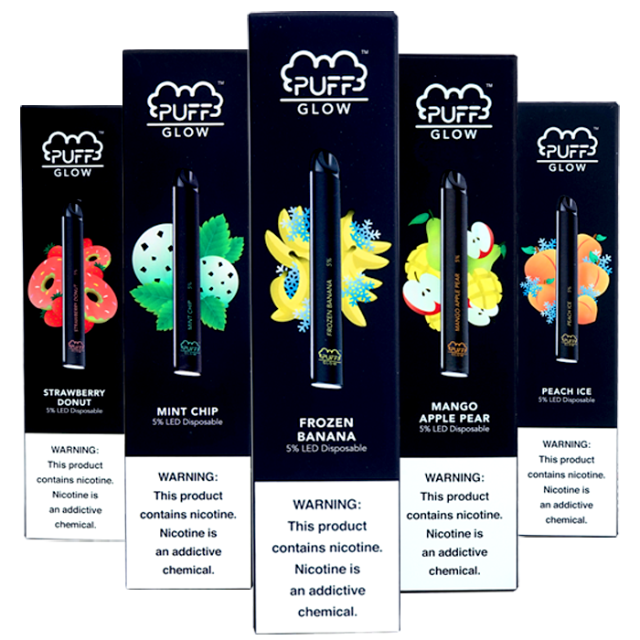 Puff Glow Disposable Vape – OCEANSIDE SMOKE SHOP